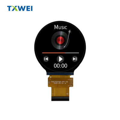 2صفحه نمایش LCD دایره ای TFT با وضوح بالا، صفحه نمایش لوازم خانگی کوچک، صفحه نمایش لمسی
