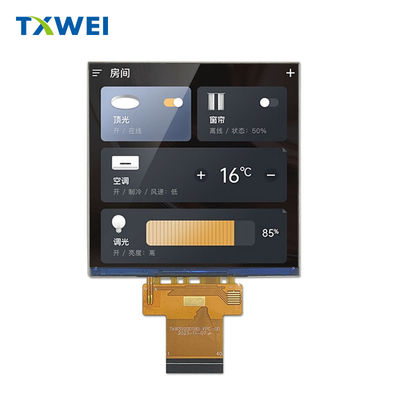 3.92 اینچ 480*480 مربع مانیتور LCD 500cd/m2 ماژول صفحه نمایش لمسی