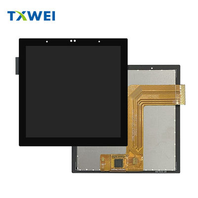 3.95 اینچ مربع صفحه نمایش TFT 480 X 480 IPS TFT LCD ماژول صفحه نمایش لمس