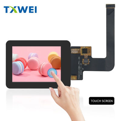 2.4 اینچ روشنایی 400cd/m 2 ابزار دستی FRID و تجهیزات پزشکی صفحه نمایش LCD TFT