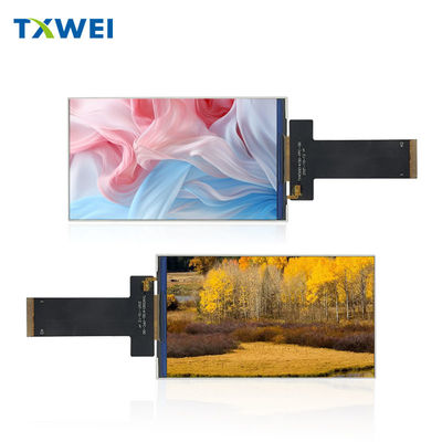 480*854 5 اینچ TFT LCD Display درجه حرارت گسترده Mipi IPS TFT LCD Screen