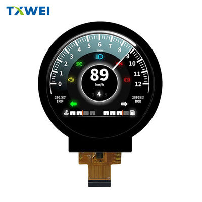 2.76 اینچ 480 * 480 ماژول LCD TFT گرد RGB با رابط RGB 18 بیتی