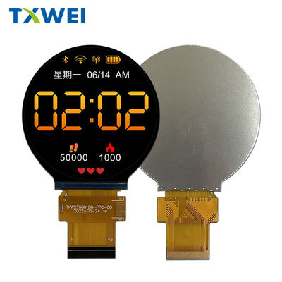 2.76 اینچ 480 * 480 دایره ای دستگاه آشپزخانه هوشمند با وضوح بالا صفحه نمایش LCD