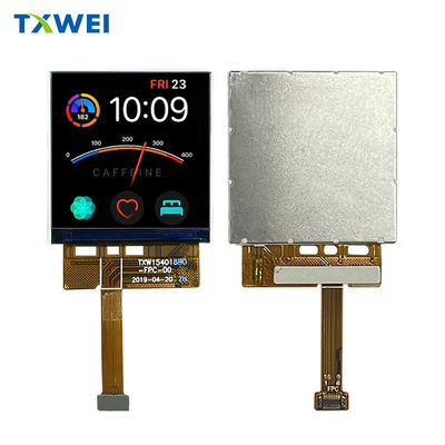 1.54 اینچ پانل LCD مربع رنگ کامل 700nits صفحه نمایش LCD TFT