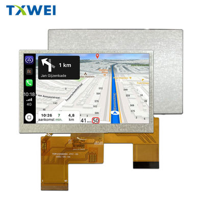 4.3 اینچ 12 نیت LCD RGB 24 BIT Interface 40-Pin 800*480 صفحه نمایش LCD TFT