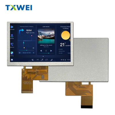 5صفحه نمایش LCD صنعتی پزشکی.0 اینچ 800 X 480 صفحه نمایش TFT RGB 350 نیت