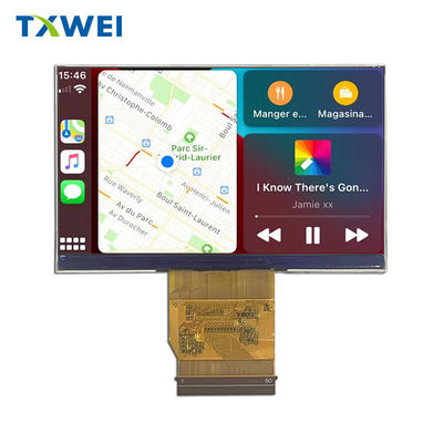 4صفحه نمایش LCD 5 اینچی 1920×1080 با روشنایی 1700-2500 نیت و رابط LVDS