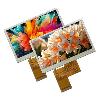 4صفحه نمایش پزشکی صنعتی 3 اینچی 480 * 272 با صفحه نمایش LCD رابط RGB