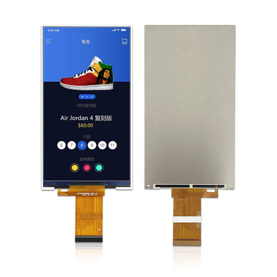 صفحه نمایش LCD TFT 5 اینچی با رابط RGB 480 * 854 صفحه نمایش LCD لمسی ظرفیت