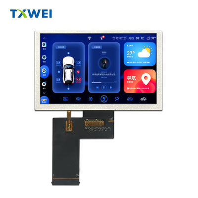 5 اینچ ماژول رنگ TFT صفحه نمایش لمسی صفحه نمایش LCD 1200nits روشنایی بالا
