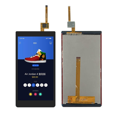 5صفحه نمایش LCD TFT 5 اینچی با وضوح 720 * 1280 و رابط MIPI با دید کامل که با 25 پین وصل شده است