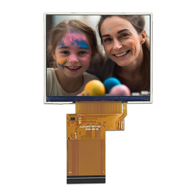 روشنایی بالا 3.5 اینچ 640 * 480 IPS TFT صفحه نمایش LCD کوچک با 650 نیت و NV3052C Driver IC