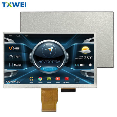 7-اینچ 450cd/m2 RGB 24 Bit Interface HX8282A11 صفحه نمایش LCD TFT ابزار خودرو
