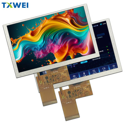 صفحه نمایش 5 اینچی IPS با وضوح 800*480 LCD