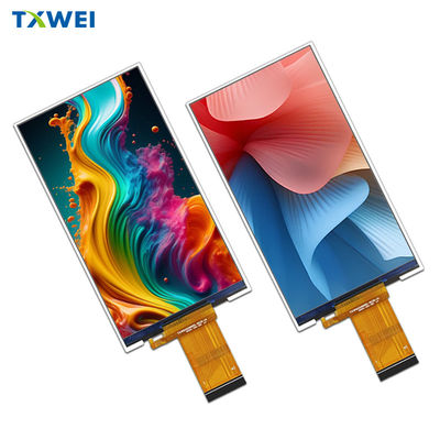 5.0 اینچ 480x854 رزولوشن 400nits RGB 24 BIT Interface پانل LCD TFT 5 