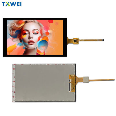 7 اینچ 800*1280 LVDS TFT LCD با CTP، PCAP Touch Screen 7 اینچ IPS