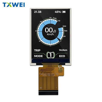 2.4 اینچ 240*320 روشنایی 450cd/m2 ضبط کننده رانندگی صفحه نمایش LCD TFT