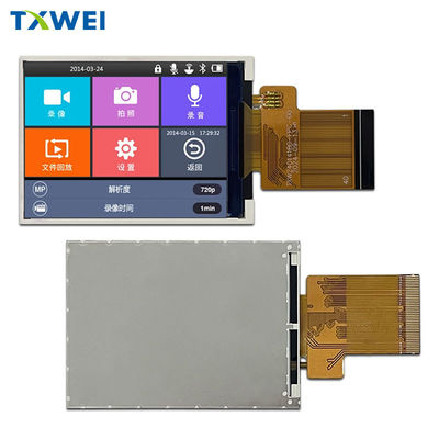 2.4 اینچ 240 * 320 صفحه نمایش ابزار پزشکی با 450 نیت و رابط RGB