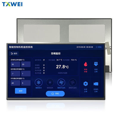 TXW185001B0 18.5 اینچ منظره IPS TFT صفحه LCD 1920*1080 رابط LVDS با جریان روشنایی 240mA