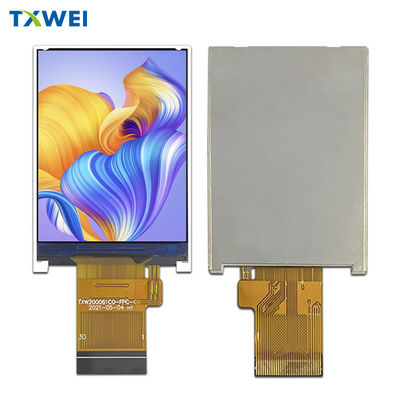صفحه نمایش LCD 2 اینچی TFT LCD 240*320 رزولوشن IPS 400nits MCU8/16 BIT Interface