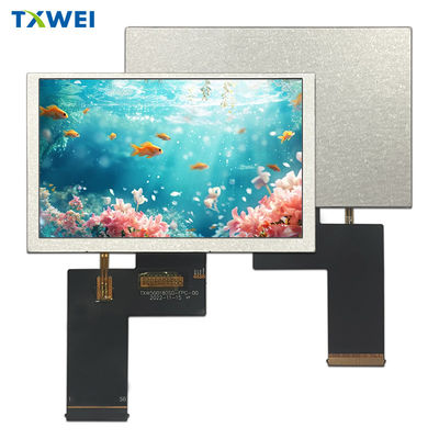 IPS ظرفیت 1200nits صفحه نمایش LCD TFT 5 اینچ 800*480 رابط RGB