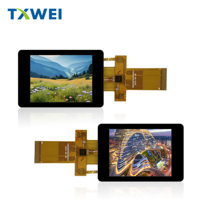 2.8 اینچ 40 پین صفحه لمسی ظرفیت کوچک 400 نیت MCU 16 بیت رابط