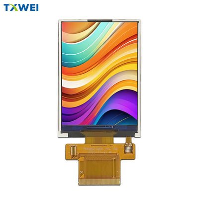 2.8 اینچ 40PIN ST7789V 240*320 MCU SPI RGB Interface Tft Lcd Display Module با و 400cd/m2 درجه لومن