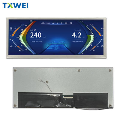 12.3 اینچ 1920 * 720 ماژول نمایش LCD IPS با رابط LVDS 1200nits پانل LCD