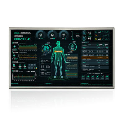 32 اینچ پانل LCD TFT روشنایی بالا 1920 * 1080 وضوح رابط LVDS