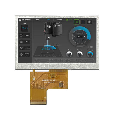 رابط RGB 4.3 اینچ Tft LCD Display 480x272 ماژول نمایش LCD IPS