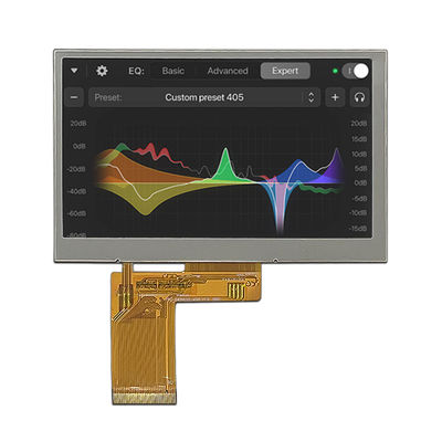 نور بالا 4.3 tft ips 480 * 272 pcap ماژول نمایش 4.3 اینچ صفحه نمایش LCD tft