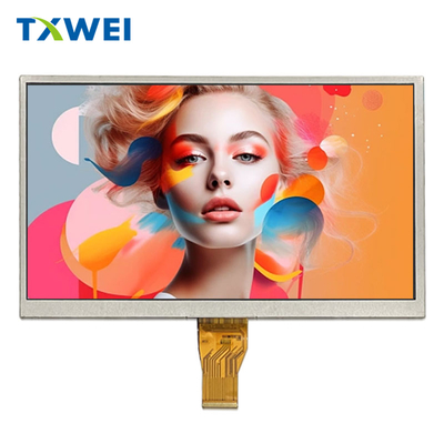 IPS پزشکی صفحه نمایش LCD با وضوح بالا 10.1 اینچ 1024 * 600 LVDS برای کنترل صنعتی